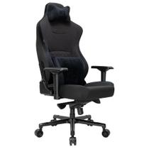 Cadeira Gamer DT3Sports Royce, com Almofada, Reclinável, Apoio de Braço 4D, Cool Black - 13291-6