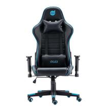 Cadeira Gamer Dz Prime X V2 Preto E ul Com Almofada Par - Dazz