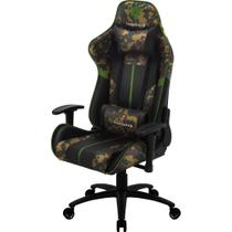 Cadeira Gamer E De Escritório Ergonômica ThunderX3 Bc3 Verde Militar Camuflada Suporta Até 120kg