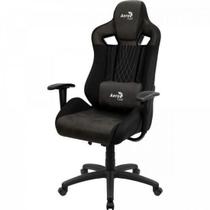 Cadeira Gamer Earl Iron Black Reclinável Aerocool Preta