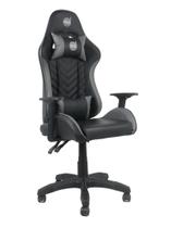 Cadeira Gamer Elite Pro Dazz Preto E Cinza Preto material sintético 140 kg