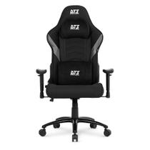 Cadeira Gamer Ergonômica DT3 Elise Fabric, Até 180Kg, Reclinável, Com Almofada, Cilindro Classe D, Preto - 13759-5 Cadeira Gamer Ergonômica DT3 Elise Fabric, Até 180Kg, Reclinável, Com Almofada, Cilindro Classe D, Preto - 13759-5
