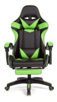 Cadeira Gamer Ergonômica Reclinável Giratória Confortável Com Apoio de Pe