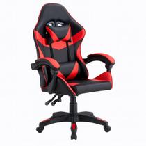 Cadeira Gamer Escritório Reclinável Ergonômica Giratória com Rodinhas X-On - Vermelha Cadeira Gamer Escritório Reclinável Ergonômica Giratória com Rodinhas X-On - Vermelha
