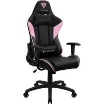 Cadeira Gamer Escritório ThunderX3 EC3 Encosto Reclinável material sintético de Alta Qualidade Cor Rosa Cadeira Gamer Escritório ThunderX3 EC3 Encosto Reclinável material sintético de Alta Qualidade Cor Rosa
