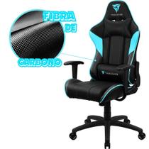 Cadeira Gamer Escritório ThunderX3 Giratória com Rodinhas Apoio para Cabeça e Apoios de Braços Cadeira Gamer Escritório ThunderX3 Giratória com Rodinhas Apoio para Cabeça e Apoios de Braços