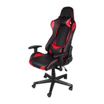 Cadeira Gamer F16 Vermelha - Base Giratória