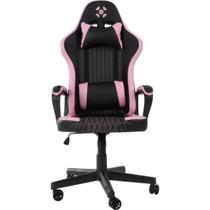 Cadeira Gamer Fortrek Vickers Preta/Rosa F002