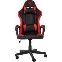 Cadeira Gamer Fortrek Vickers Preta/Vermelha F002