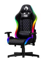 Cadeira Gamer Fox Racer Iluminação LED,Reclinável, até 130kg Cadeira Gamer Fox Racer Iluminação LED,Reclinável, até 130kg