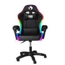 Cadeira Gamer Fox Racer Nordic RGB Encosto Ajustável