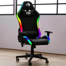 Cadeira gamer fox racer rgb pt ut-c1583l