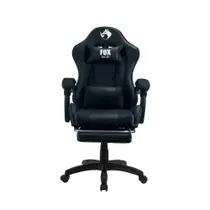 Cadeira Gamer Fox Racer Zerda Com Apoio De Pés Preta W20