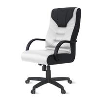 Cadeira Gamer Galluzzo Giratória Relax 5033 c/br 0874 BC/PT
