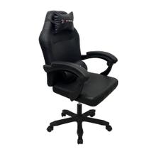 Cadeira Gamer Giratória Ergonômica XTreme Gamers Supra Preta Gaming Com Inclinação e Conforto - LinhaEvolux