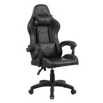 Cadeira Gamer Giratória Level Preto Reclinável Ergonômica Cadeira Gamer Giratória Level Preto Reclinável Ergonômica