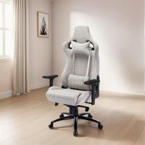 Cadeira gamer heavy duty silver - clanm