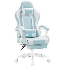 Cadeira Gamer Homall com Massagem Lombar e Apoio para os Pés Ajustável Cadeira Gamer Homall com Massagem Lombar e Apoio para os Pés Ajustável