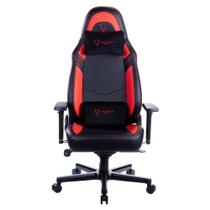 Cadeira Gamer Husky Gaming Avalanche 900, Preto e Vermelho, Com Almofadas, Reclinável com Sistema Frog, Descanso de Braço 3D - HGMA083