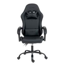 Cadeira Gamer Husky Storm 100, Até 120kg, Almofadas, Reclinável 135º, PU, Preta - HCG100PT