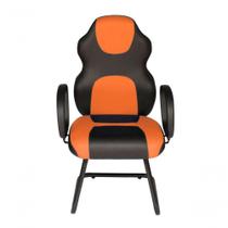 Cadeira Gamer Interlocutor Linha Gamer Racing Laranja Cadeira Gamer Interlocutor Linha Gamer Racing Laranja