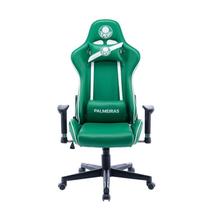 Cadeira Gamer Invicto Verde e Branca Palmeiras 3318 OR