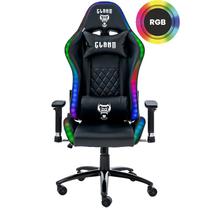 Cadeira gamer king black rgb clanm