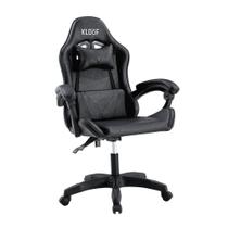Cadeira Gamer Kloof KL1 Reclinável 135 graus Giratória 360 graus Preto Cadeira Gamer Kloof KL1 Reclinável 135 graus Giratória 360 graus Preto