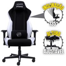 Cadeira Gamer Mad Racer V8 Turbo Pcyes V8TBMADBC de Alta Resistência Até 120kg