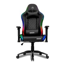 Cadeira Gamer Mancer Adhara RGB Espuma Moldada Reclinável Até 120kg Preto - MCR-ADH-RGB01 Cadeira Gamer Mancer Adhara RGB Espuma Moldada Reclinável Até 120kg Preto - MCR-ADH-RGB01