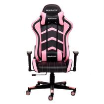 Cadeira Gamer Max Racer Aggressive Rosa Cadeira Gamer Max Racer Aggressive Rosa