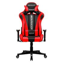 Cadeira Gamer MaxRacer Skilled Vermelha Reclina 180 graus