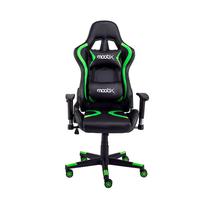 Cadeira Gamer Moobx Thunder Reclinável Preta/Verde