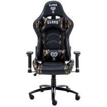Cadeira gamer mount black camuflage clanm