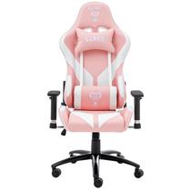 Cadeira gamer mount pink white clanm Cadeira gamer mount pink white clanm