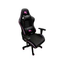 Cadeira Gamer Mtek Mk01 Ajustável Preto e Rosa