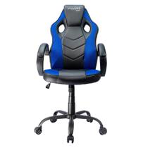 Cadeira Gamer MX0 Giratoria Preto/Azul - MYMAX