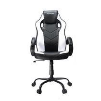 Cadeira Gamer MX0 Giratoria Preto e Branco Mymax