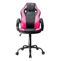 Cadeira Gamer MX0 Giratoria Preto/Rosa - MYMAX