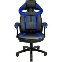 Cadeira Gamer MX1 Giratoria Preto/Azul MYMAX