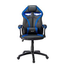 Cadeira Gamer MX1 Giratoria Preto/Azul - MYMAX