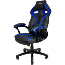 Cadeira Gamer Mx1 Giratoria Preto E Azul - Mymax - Myatech