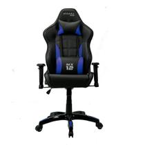 Cadeira Gamer MX12 Giratória Preto e Azul Mymax Cadeira Gamer MX12 Giratória Preto e Azul Mymax