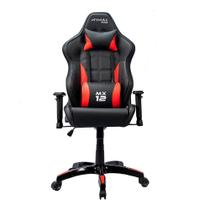 Cadeira Gamer MX12 Giratoria Preto/Vermelho - MYMAX