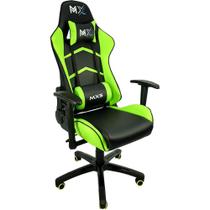 Cadeira Gamer MX5 Giratoria Preto/Verde MYMAX