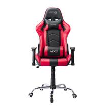 Cadeira Gamer MX7 Giratoria Preto/Rosa Mymax