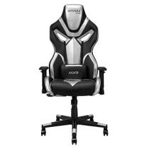 Cadeira Gamer MX9 Giratoria Preto/Prata - MYMAX Cadeira Gamer MX9 Giratoria Preto/Prata - MYMAX