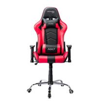 Cadeira Gamer Mymax MX7, Até 150kg, Com Almofadas, Reclinável, Descanso de Braço 2D, Preto e Rosa - MGCH-002V1/PK