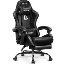Cadeira Gamer N-GEN GAMING Reclinável com Apoio para os Pés e Design Ergonômico