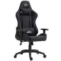 Cadeira Gamer Ninja Karasu, Reclinável, 2D, Tecido, Preta